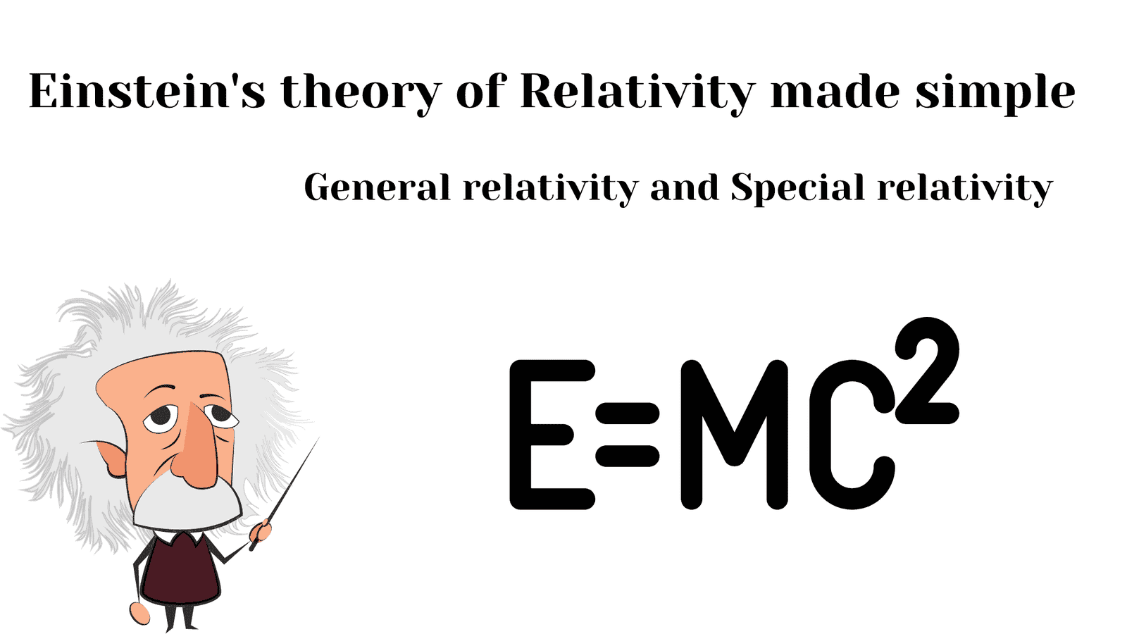 theory of relativity explained by einstein